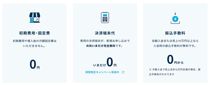初期導入、固定費が0円